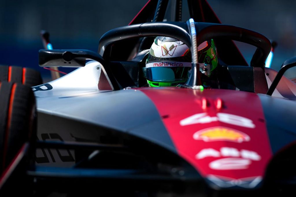Frederik Vesti havde en super god dag ved Formula E rookie test
(Foto: Mahindra Racing)